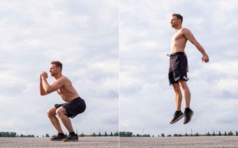 Tabata Training - Squat Jump